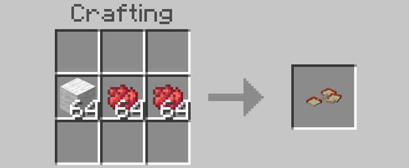 white wool / red dye / red dye